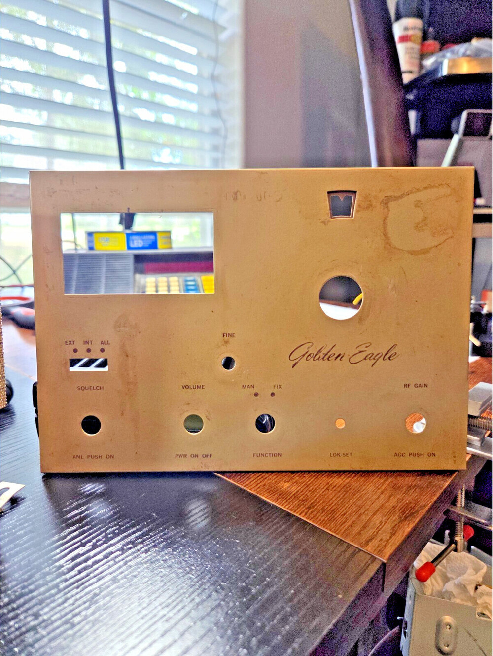 BROWNING GOLDEN EAGLE PARTS-FRONT FACEPLATE (METAL)